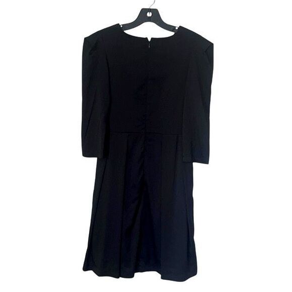 Wolf & Whistle Womens Floral 3/4‎ Sleeve Pleated Dress Multicolor Size 6 NWT - Picture 4 of 11